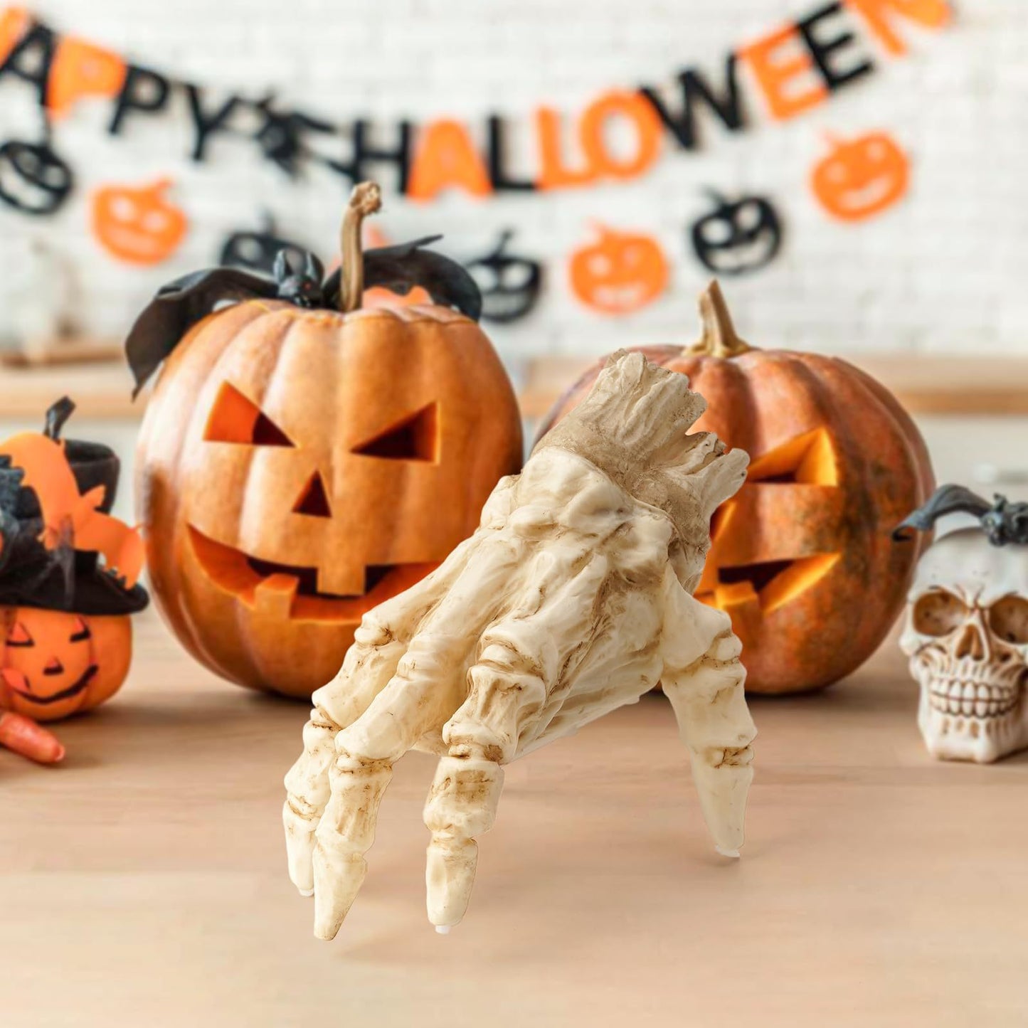 Halloween Electric Crawling Zombie Hand β Luminous Decoration with Scary Sound & Motion