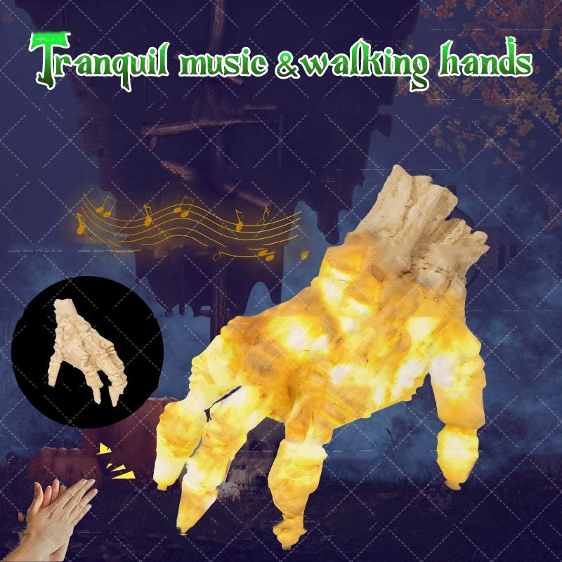 Halloween Electric Crawling Zombie Hand β Luminous Decoration with Scary Sound & Motion