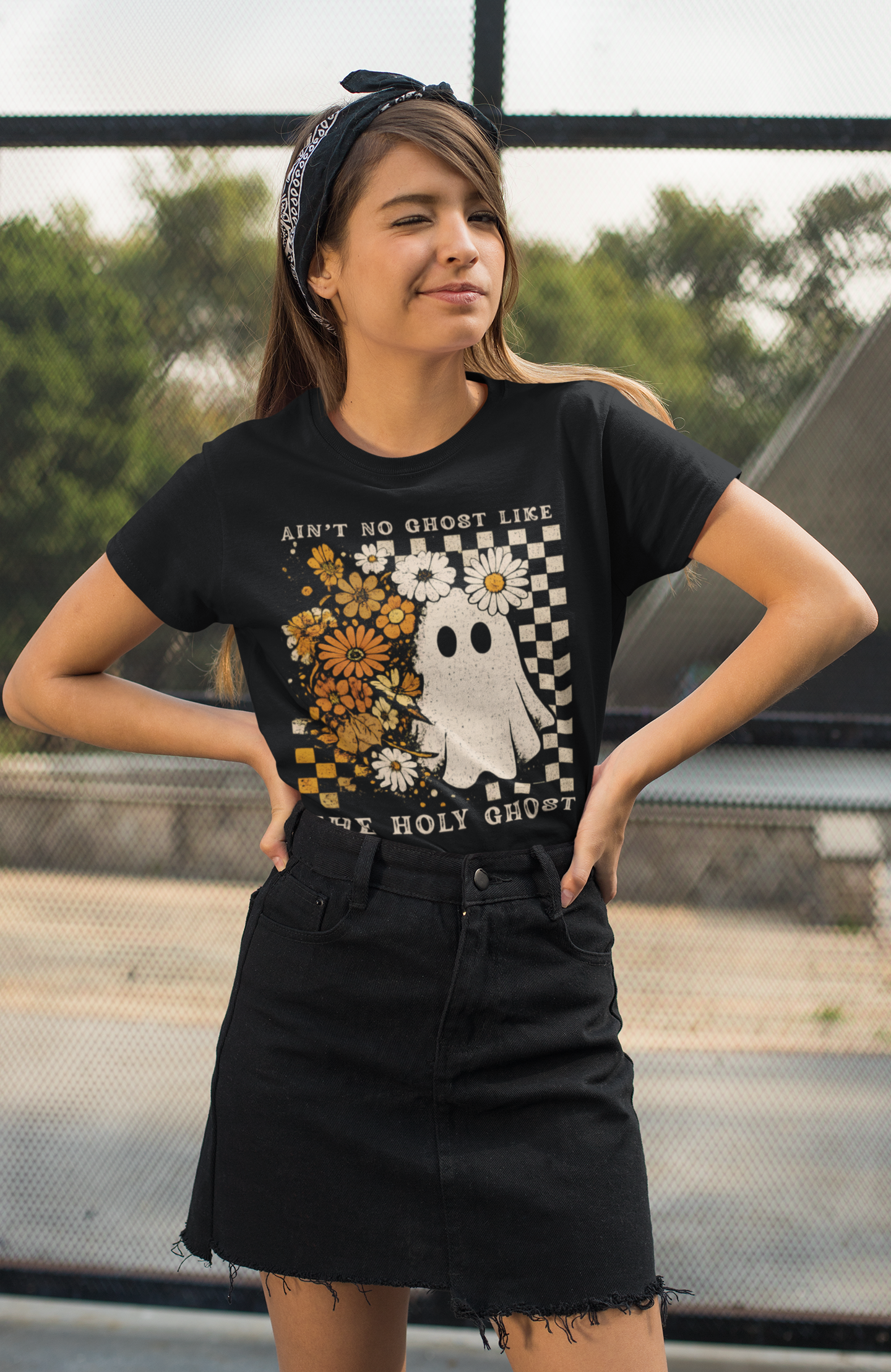 Holy Ghost Halloween Shirt – Ain’t No Ghost Like The Holy Ghost Tee | Christian Halloween Graphic Tee, Fall Faith Shirt, Spooky Season Outfit