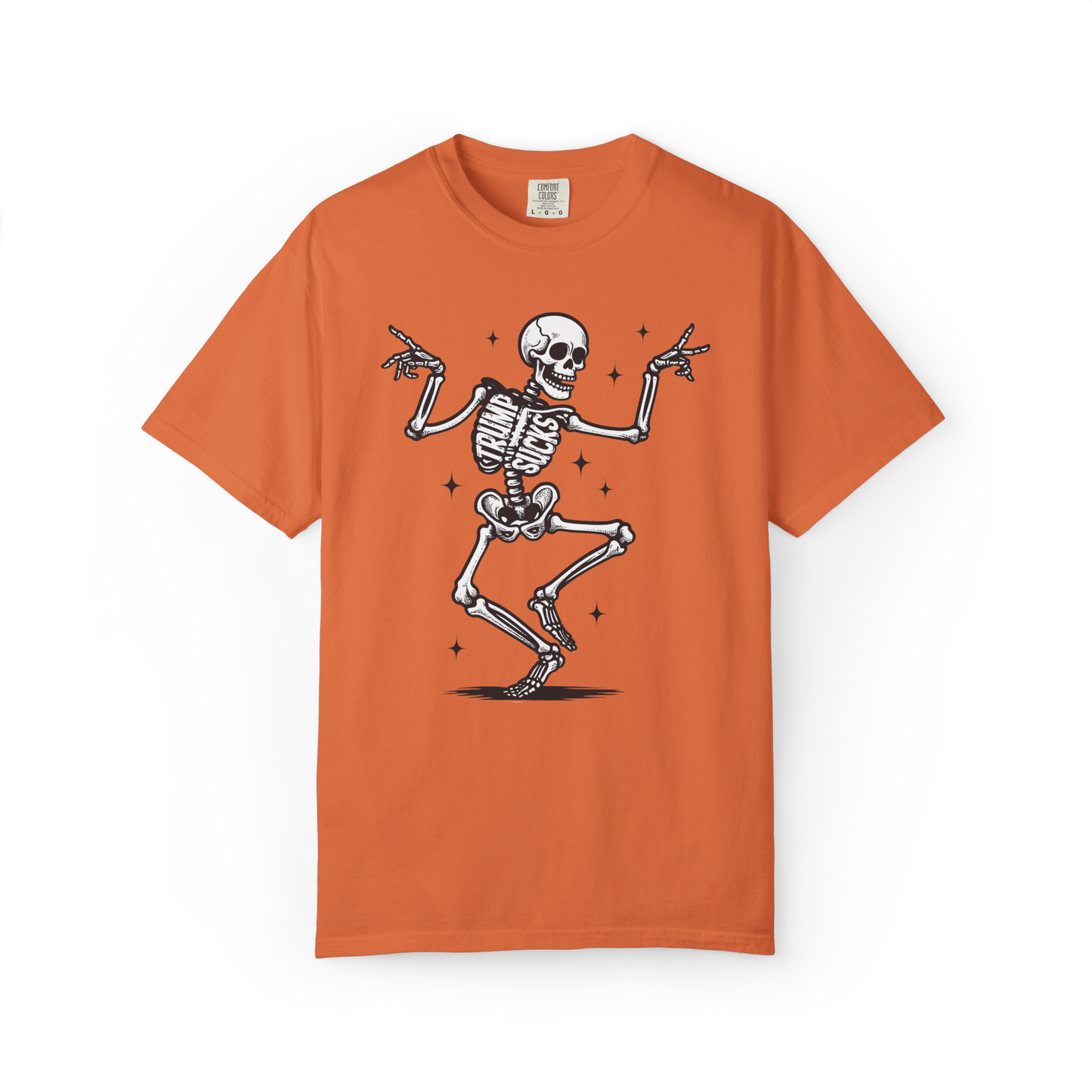 Spooky Trump Sucks Skeleton Halloween Unisex T-Shirt