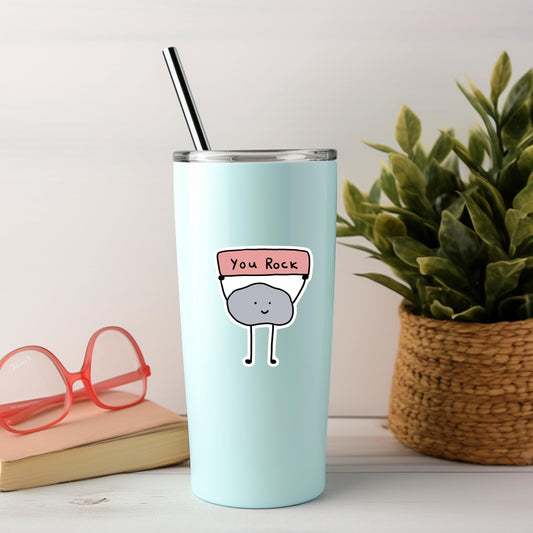 You Rock Sticker, cute sticker, you rock sticker, You Rock vinyl sticker, funny sticker