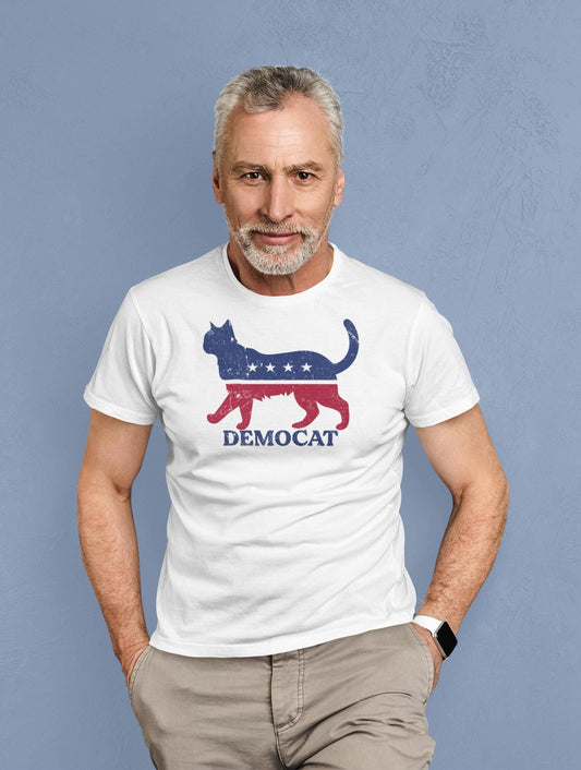 DemoCat Classic Patriotic USA Tshirt