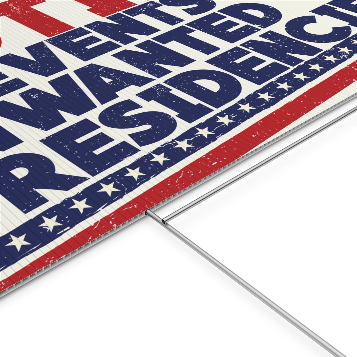 Voting Prevents Unwanted Presidencies Plastic Yard Sign