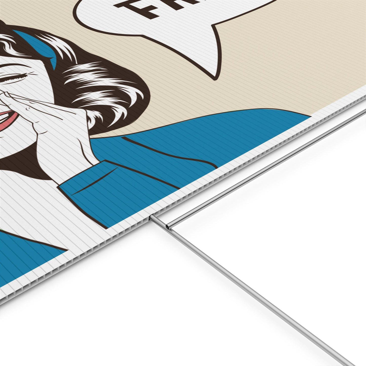 FAFO Yard Sign, Anti-Trump Plastic Yard Sign, Durable Protest Sign