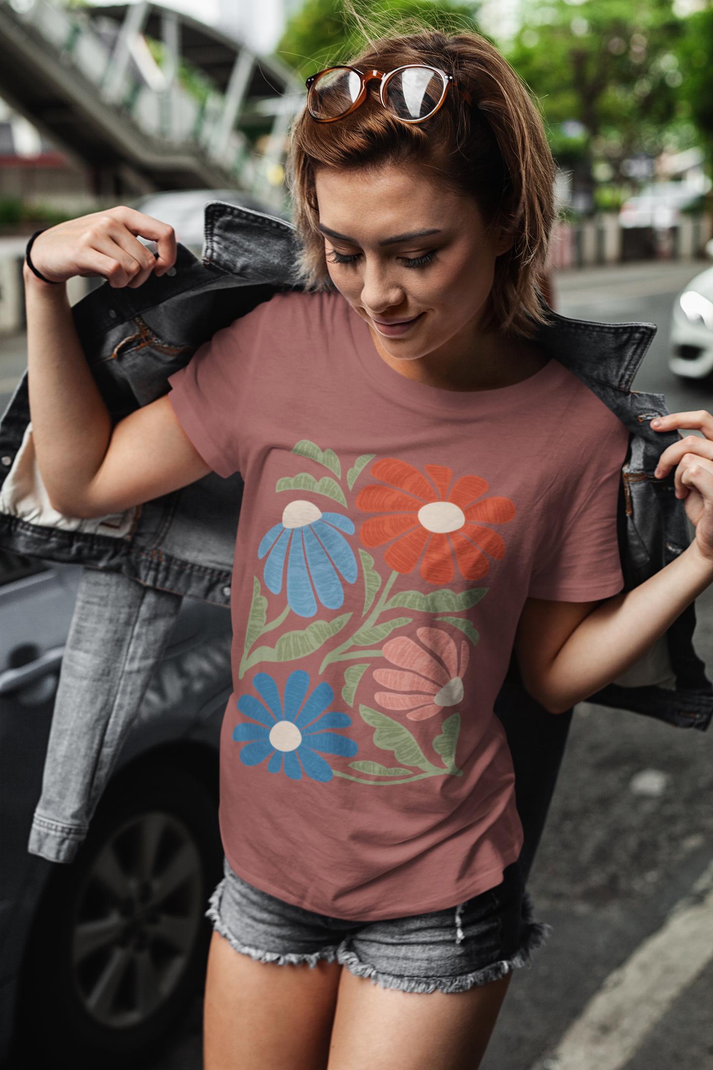 Trump Sucks Subtle Flower T-shirt