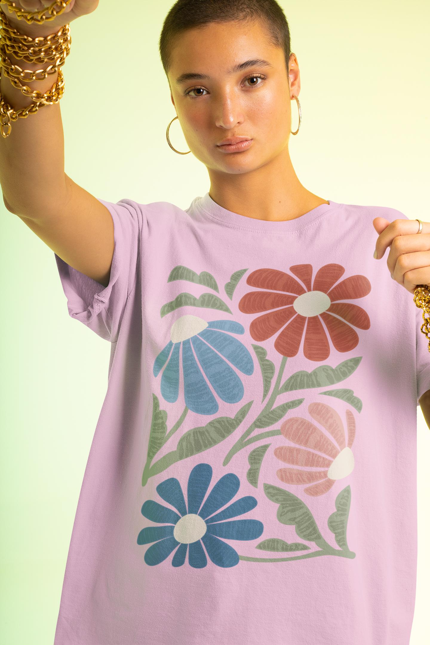 Trump Sucks Subtle Flower T-shirt