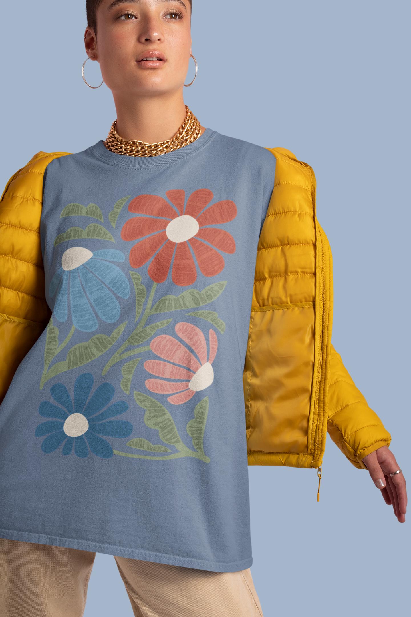 Trump Sucks Subtle Flower T-shirt