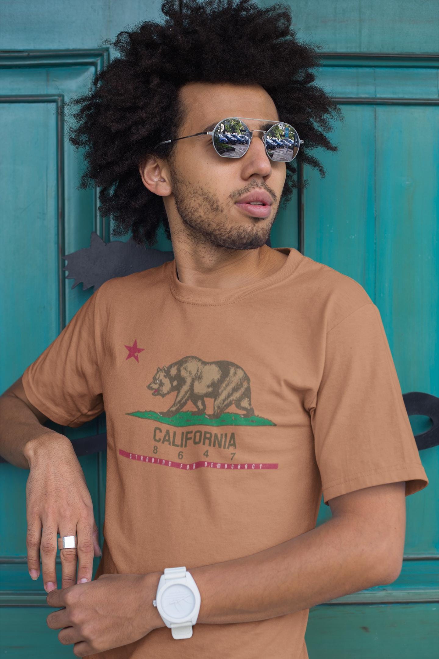 California for Democracy - 8647 Anti Trump California tshirt