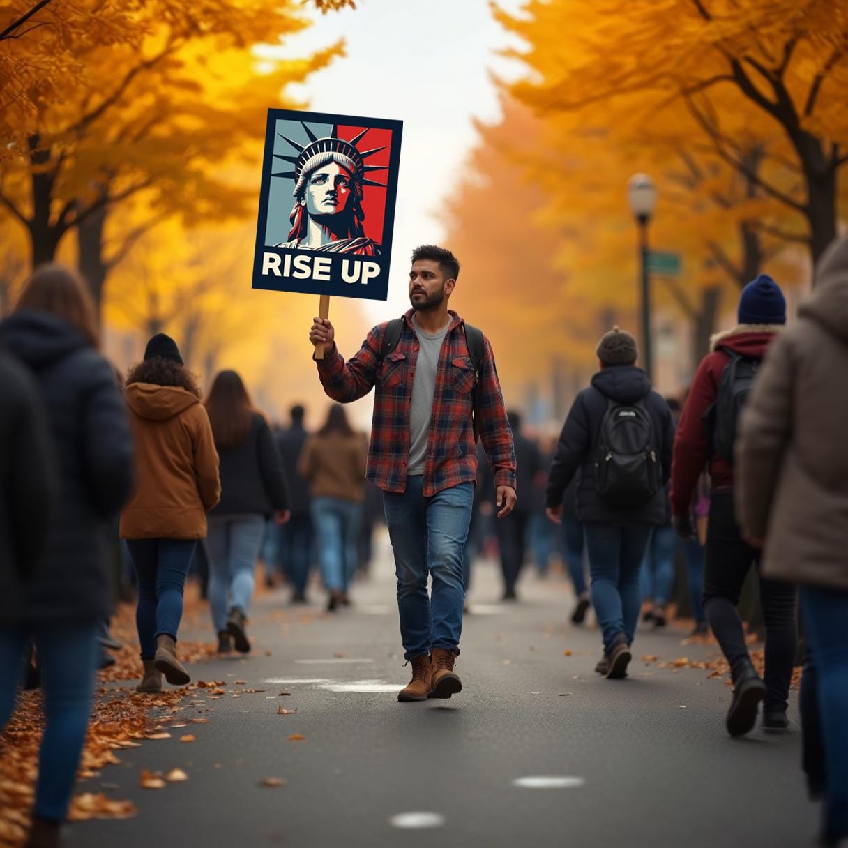 Rise Up Foam Board or DIY Poster Protest Sign