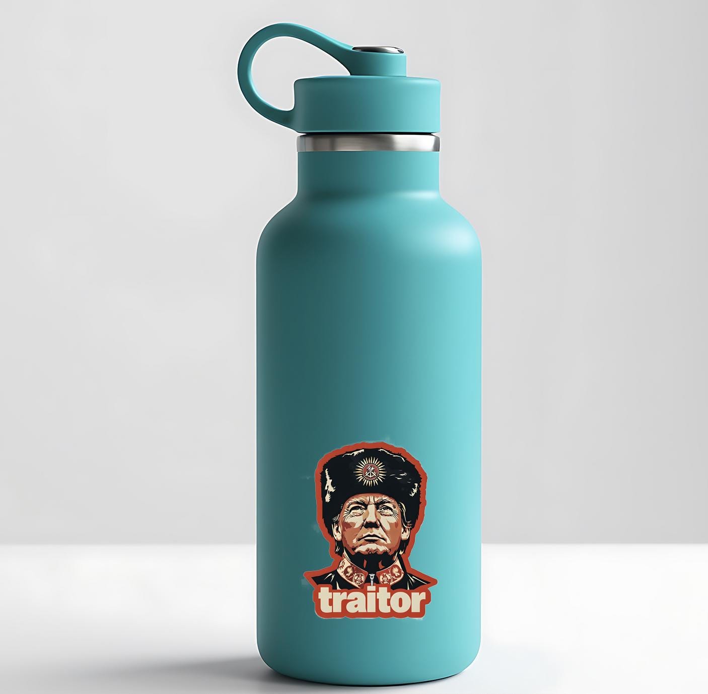 Pack of 5 Traitor Trump, Anti Trump Sticker, No To Fascism, Political Activist vinyl sticker, funny sticker