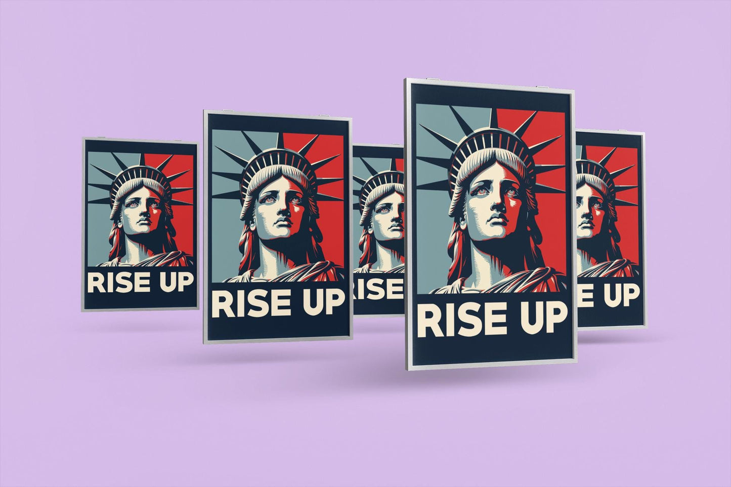 Rise Up Foam Board or DIY Poster Protest Sign