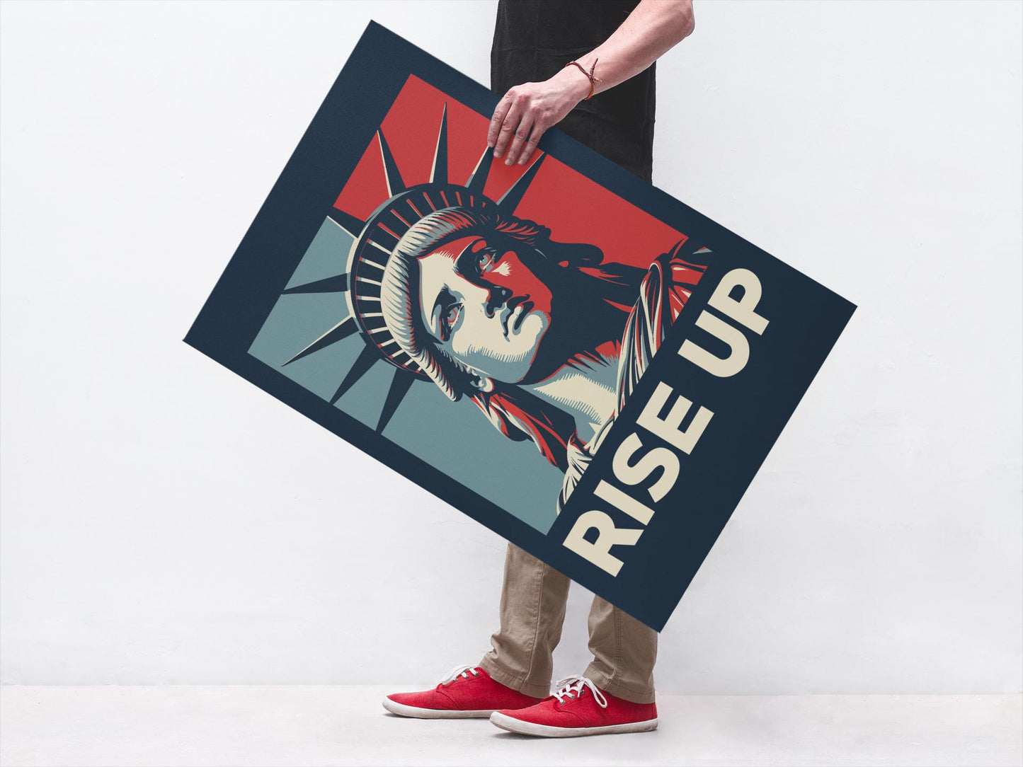 Rise Up Foam Board or DIY Poster Protest Sign