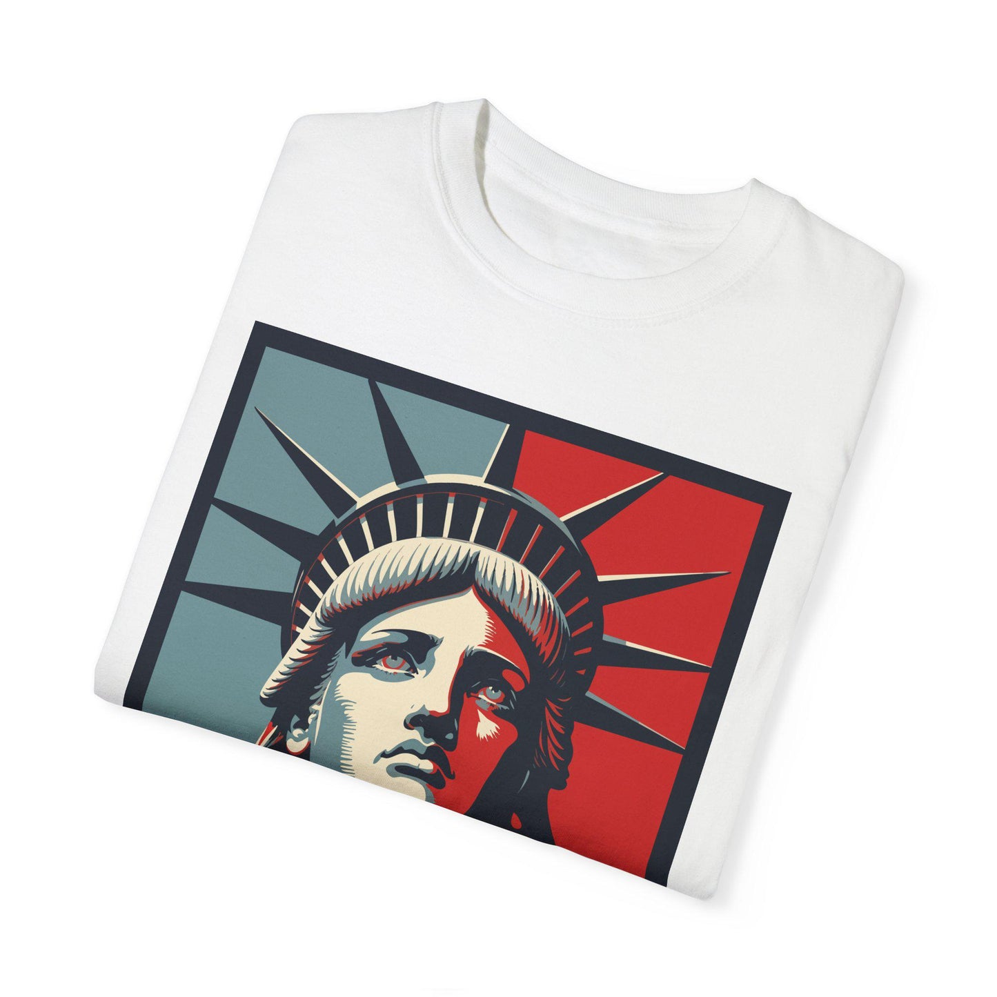Rise Up Statue of Liberty -Anti Trump Political Protest Unisex T-shirt
