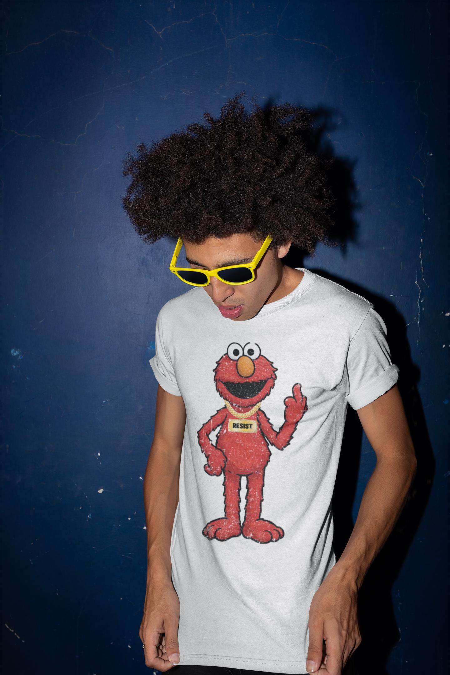 Elmo Fuck You Resist Unisex T-shirt