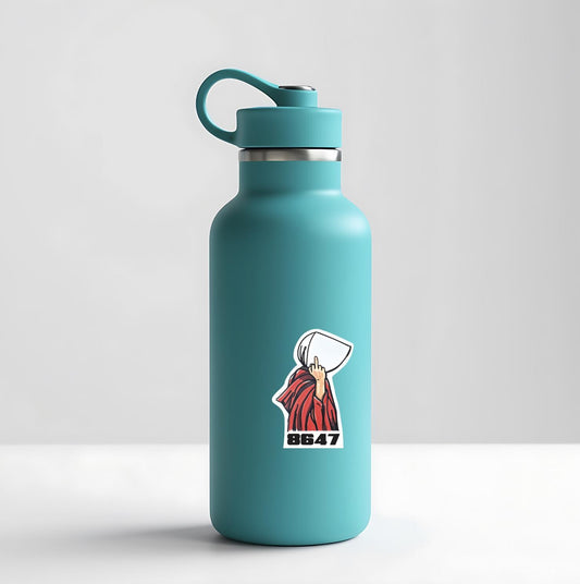Handmaid 8647 Anti Trump Sticker, 8647, Resist the 47th! Anti Trump, Political Activist vinyl sticker, funny sticker