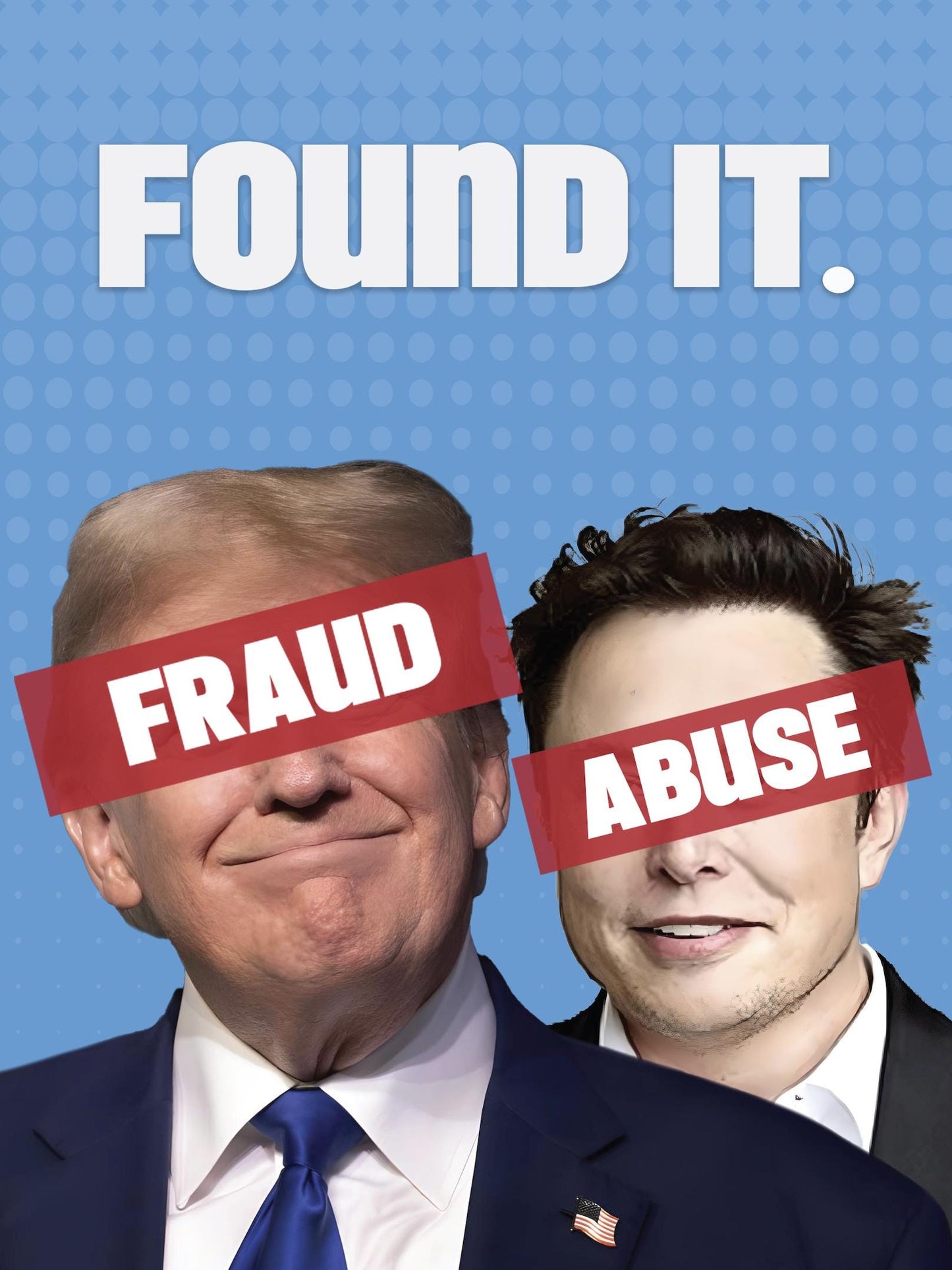 Fraud and Abuse Foam Board Protest Sign, Anti-Trump Resistance, Political Activist Poster, Rally Banner, Protest Poster