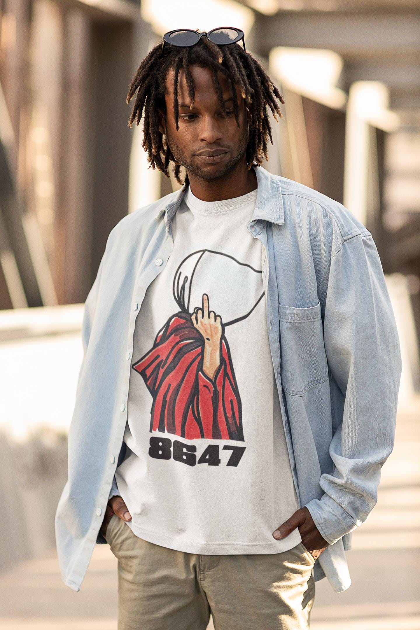 8647 Handmaid Feminist Political Graphic Tee