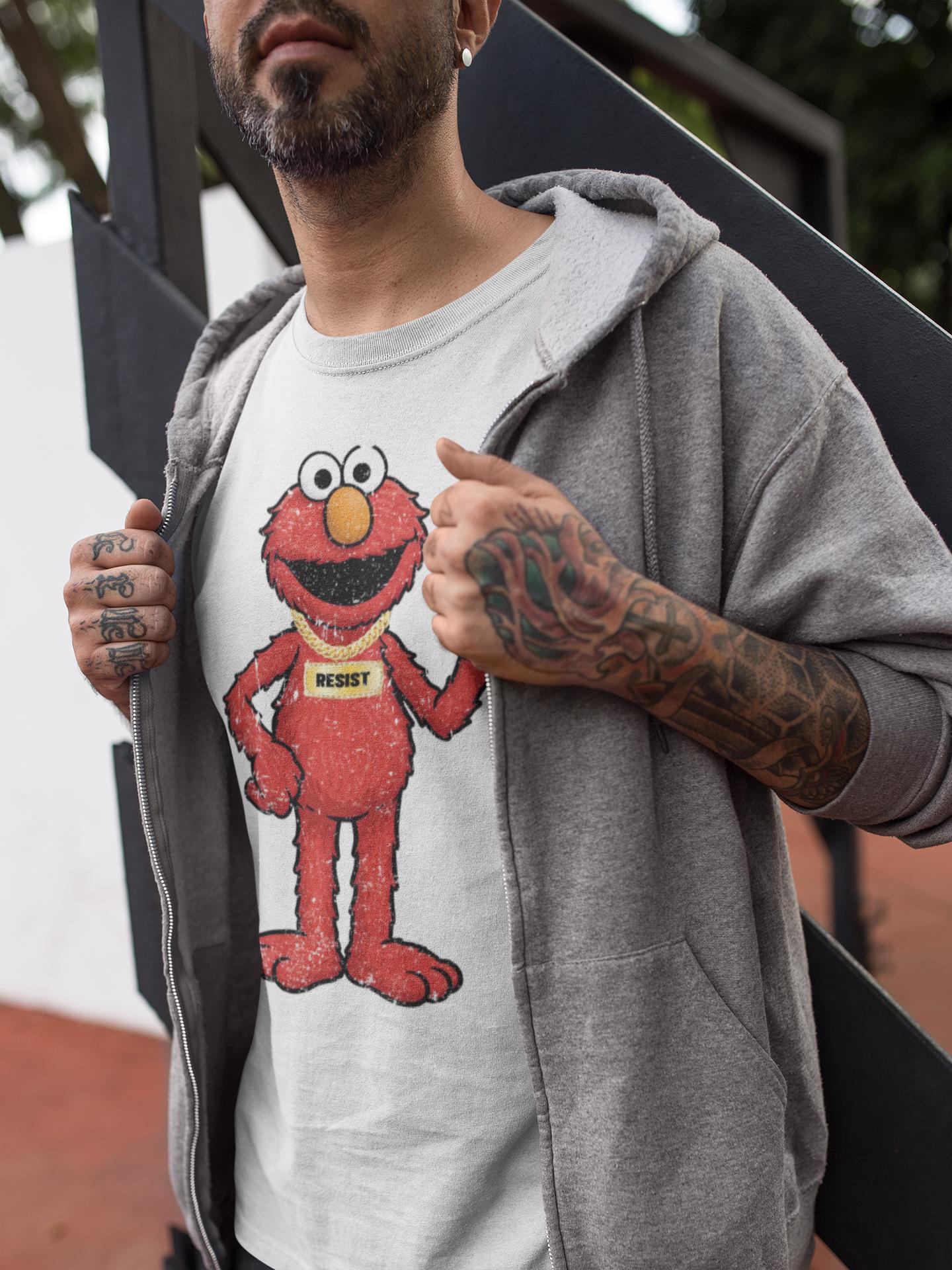 Elmo Fuck You Resist Unisex T-shirt