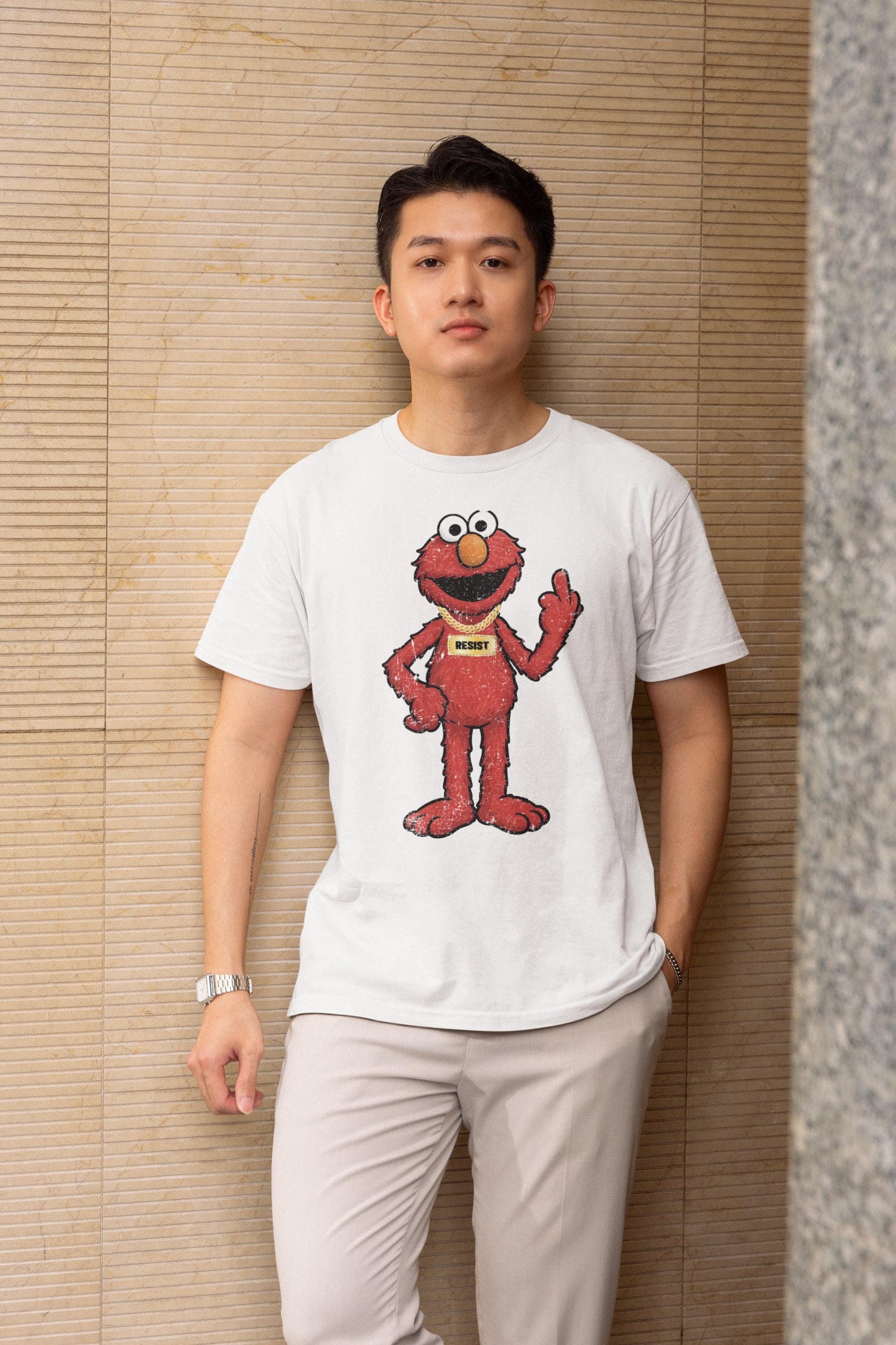 Elmo Fuck You Resist Unisex T-shirt