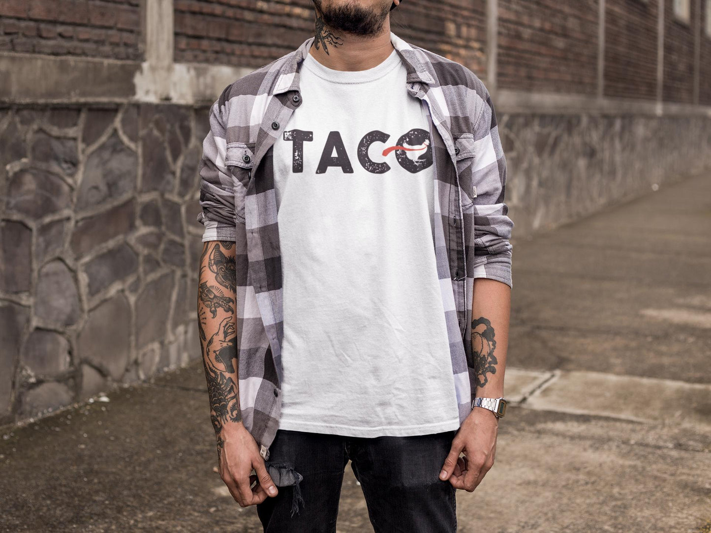 TACO Shirt Trump Always Chickens Out Tee
