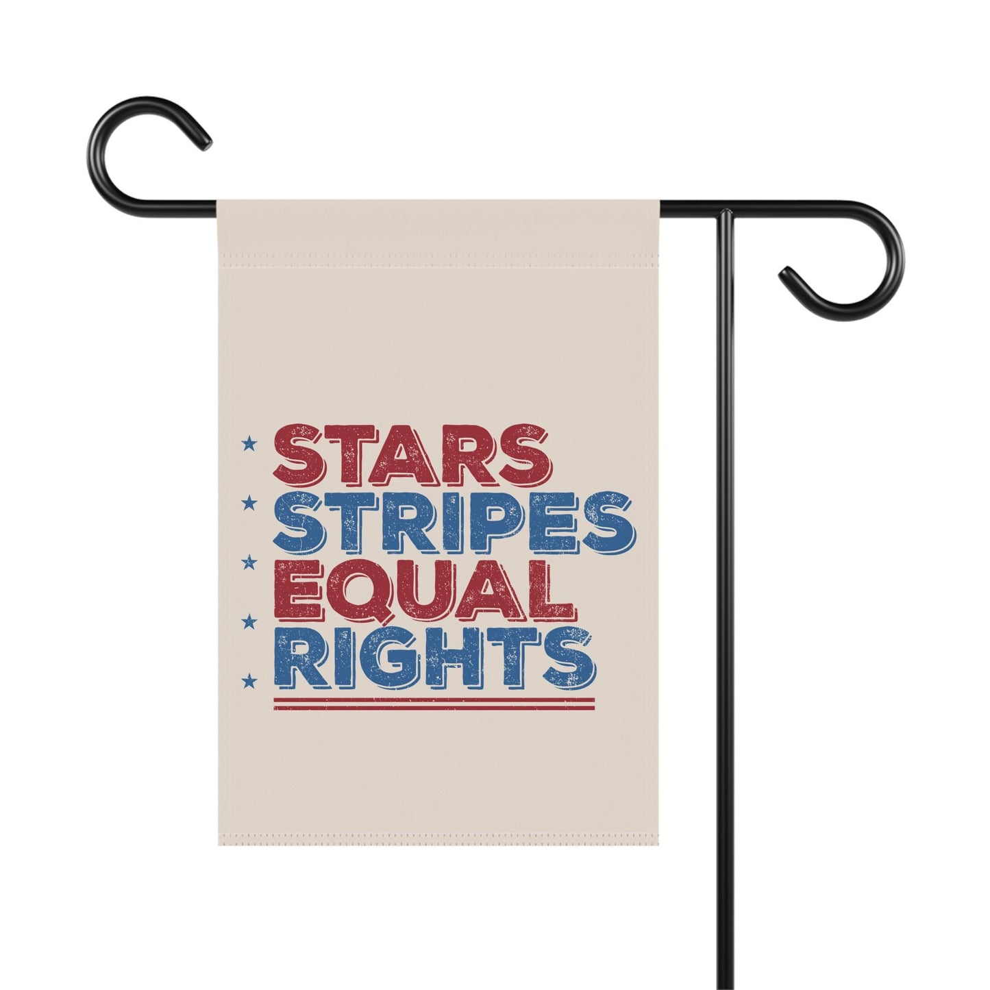 Stars Stripes and Equal Rights Yard Flag