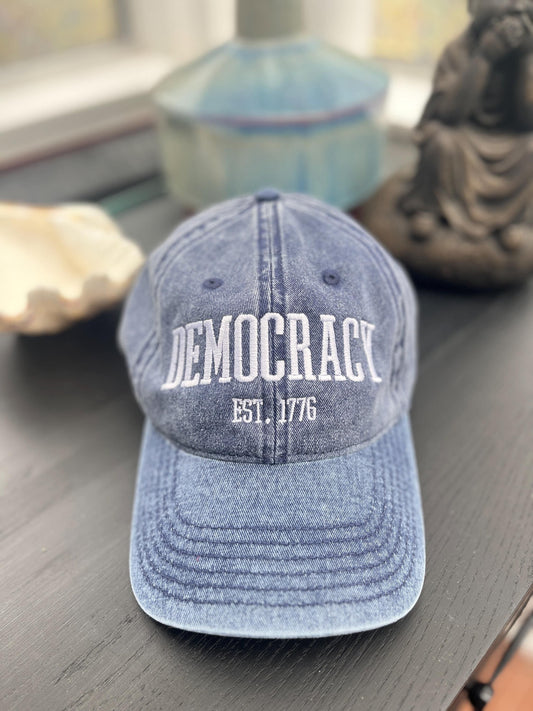 Vintage Democracy Est. 1776 Hat