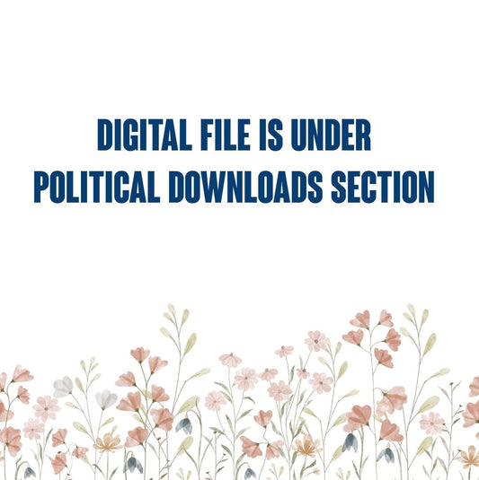 Stolen Land Foam Board Protest Sign, Anti-Trump Resistance, Resist, Political Activist Poster, Protest Poster