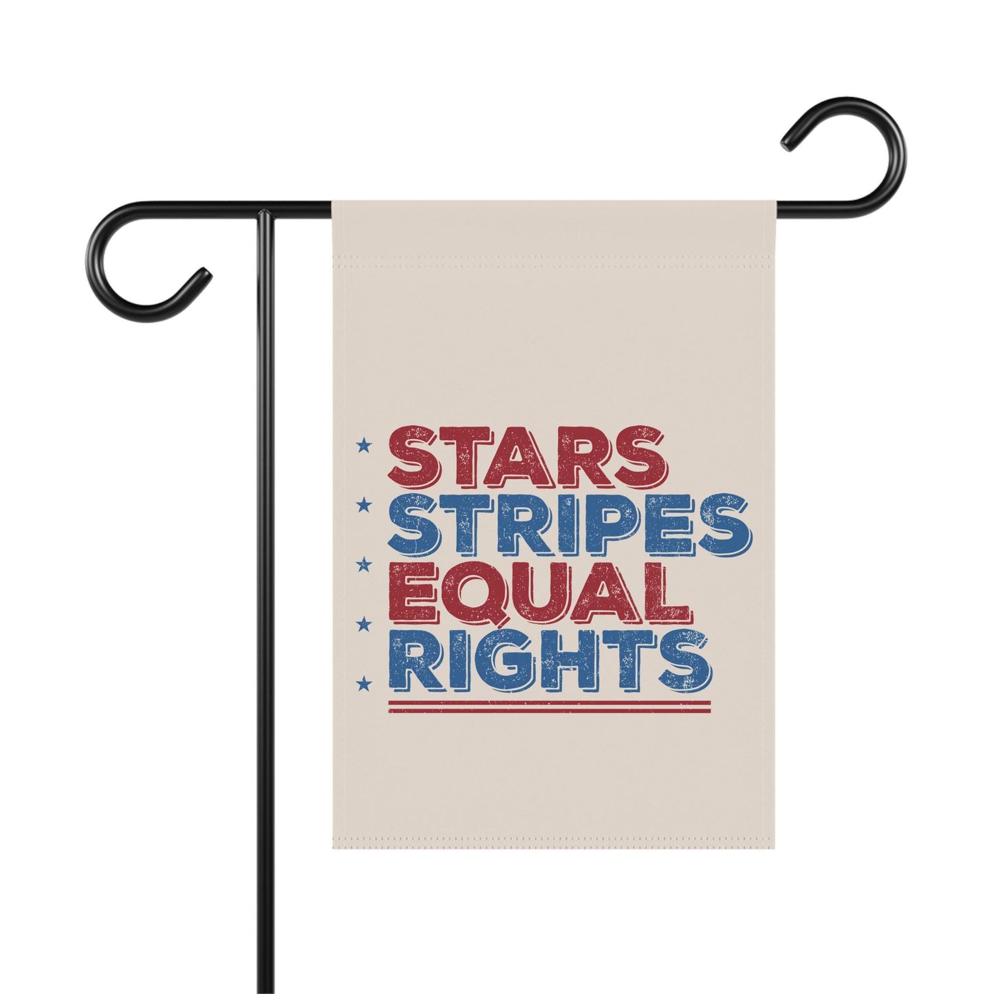 Stars Stripes and Equal Rights Yard Flag