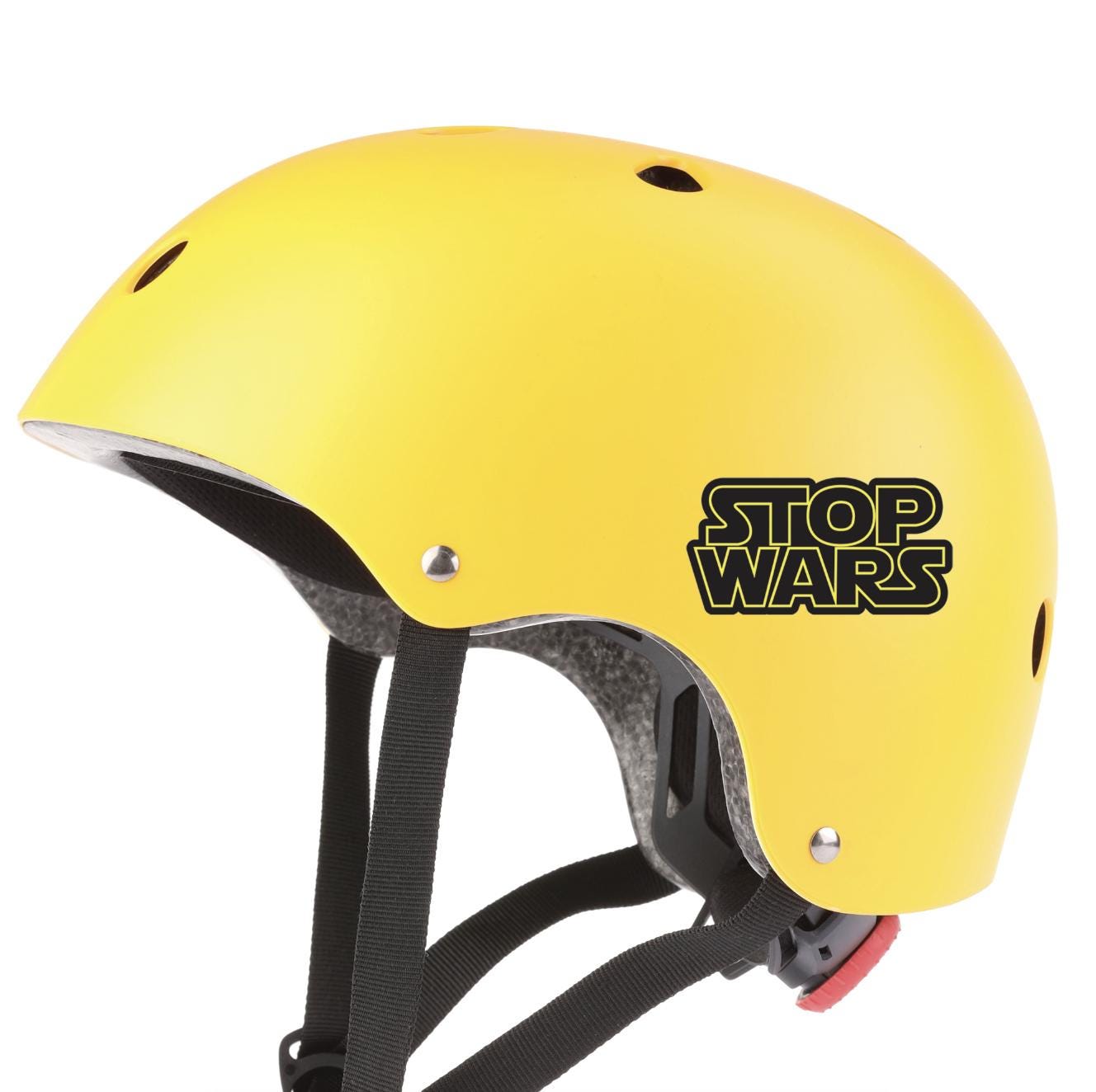 STOP WARS Sticker - Star Wars Font Anti-War Decal - Political Protest Vinyl Sticker - Peace Activist Gift - Laptop, Water Bottle, Car