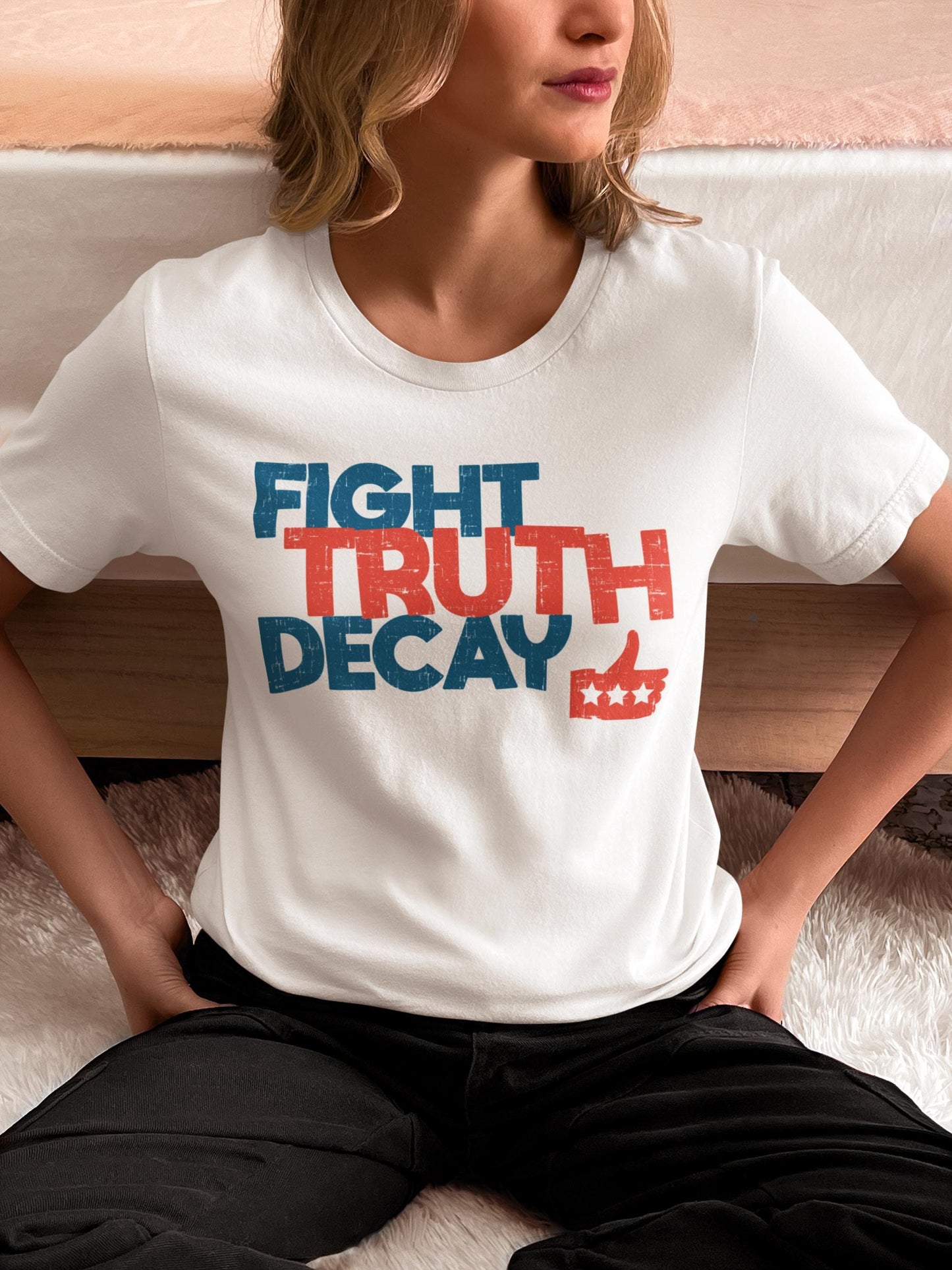 Fight Truth Decay -Resist Misinformation T-Shirt