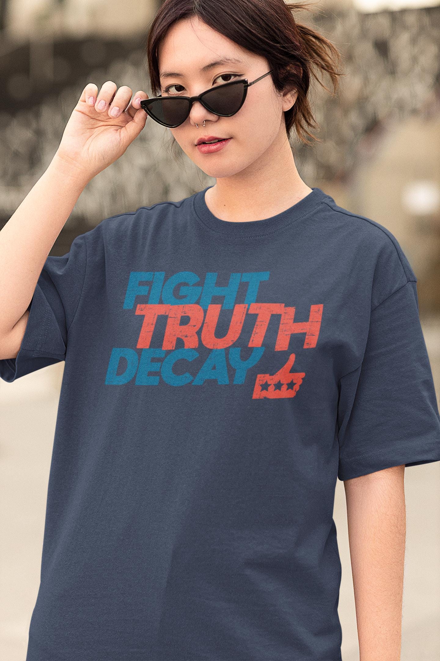 Fight Truth Decay -Resist Misinformation T-Shirt
