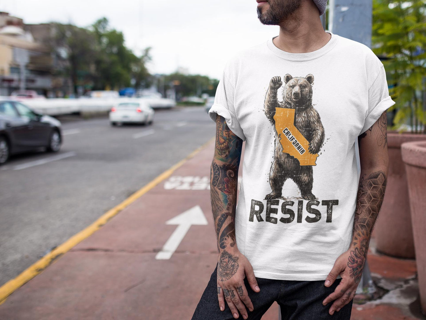 CALIFORNIA RESIST Unisex Protest T-Shirt
