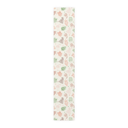 Festive Freedom Table Runner, A Playfully Rebellious Holiday Statement, Subtle Anti Trump Table Runner, Cotton Polyester