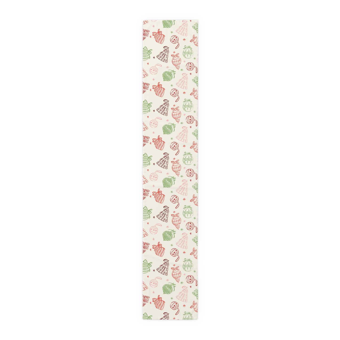 Festive Freedom Table Runner, A Playfully Rebellious Holiday Statement, Subtle Anti Trump Table Runner, Cotton Polyester