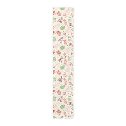 Festive Freedom Table Runner, A Playfully Rebellious Holiday Statement, Subtle Anti Trump Table Runner, Cotton Polyester