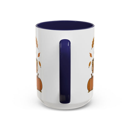 Cozy Fall Duck Mug — Autumn Coffee Cup (11oz / 15oz)