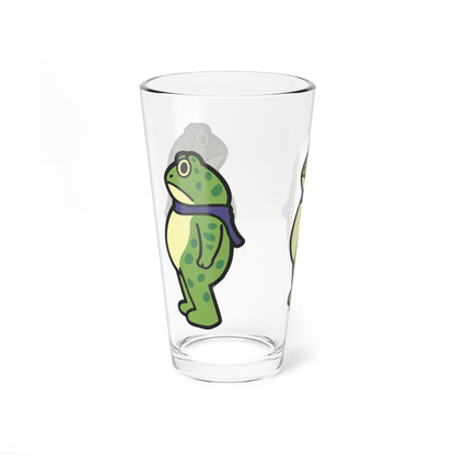 Portland Protest Frog Pint Glass – 16oz Funny Frog Glassware, Dishwasher Safe Beer Glass, Portland Gift