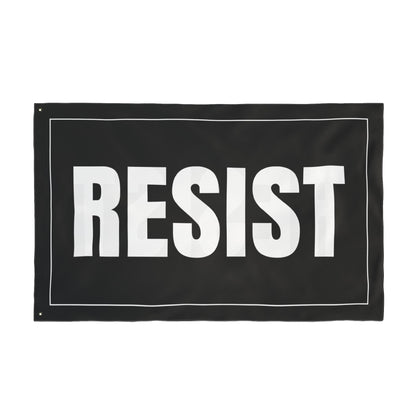 Double Sided Resist Flag | Anti-Trump 2025 Protest Flag | Anti-Fascist Political Yard Banner | Progressive Activist Home & Rally Décor