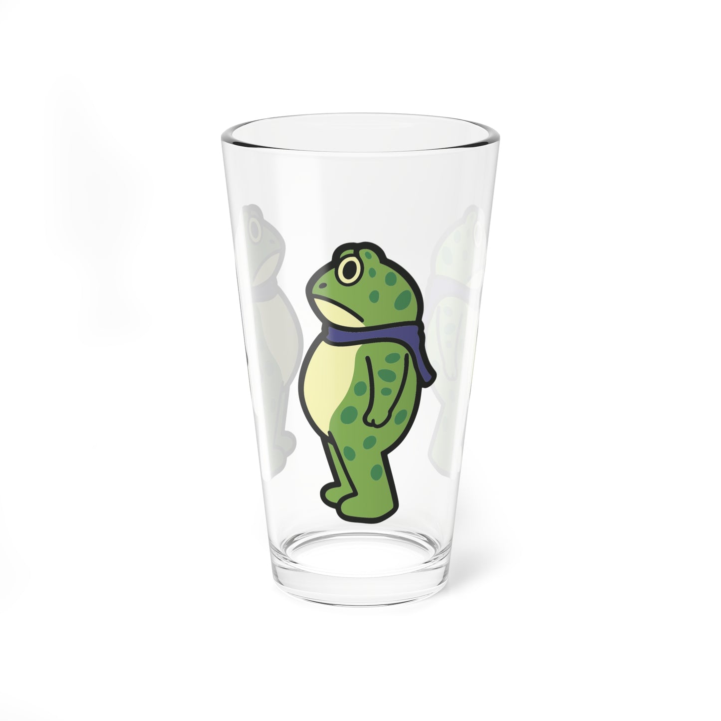 Portland Protest Frog Pint Glass – 16oz Funny Frog Glassware, Dishwasher Safe Beer Glass, Portland Gift
