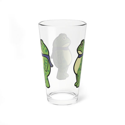 Portland Protest Frog Pint Glass – 16oz Funny Frog Glassware, Dishwasher Safe Beer Glass, Portland Gift