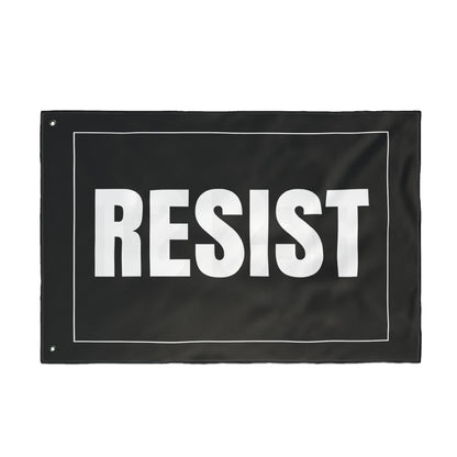 Double Sided Resist Flag | Anti-Trump 2025 Protest Flag | Anti-Fascist Political Yard Banner | Progressive Activist Home & Rally Décor
