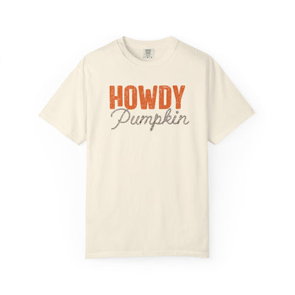 Howdy Pumpkin Shirt, Fall Graphic Tee, Rope Font Pumpkin Shirt, Country Western Autumn Shirt, Cute Southern Fall T-Shirt