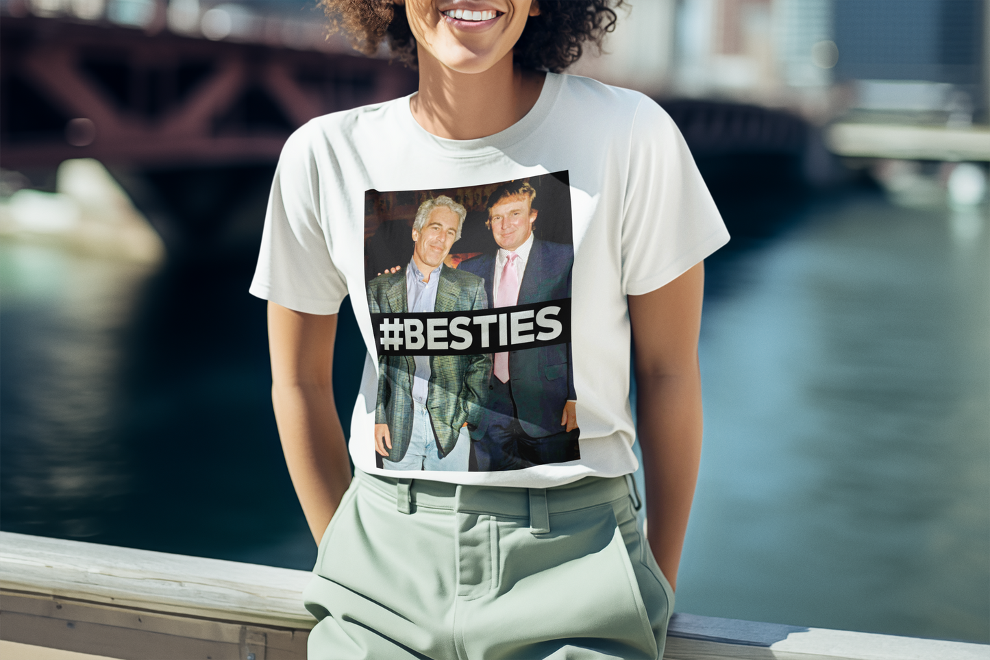 Trump and Epstein BESTIES T-Shirt
