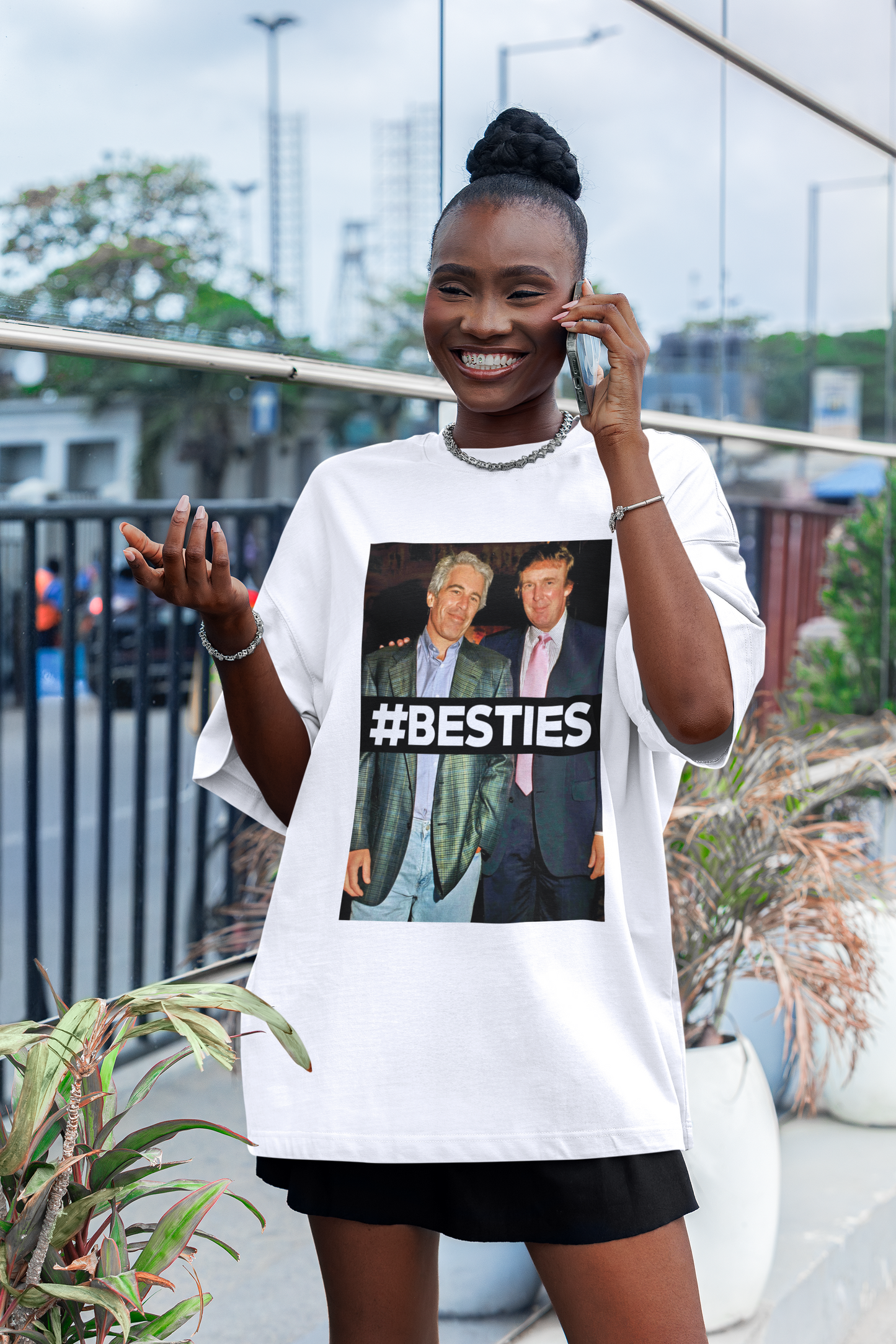 Trump and Epstein BESTIES T-Shirt