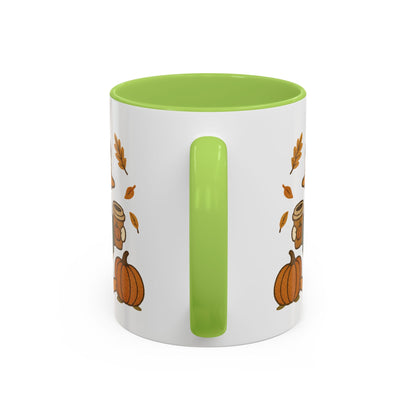 Cozy Fall Duck Mug — Autumn Coffee Cup (11oz / 15oz)