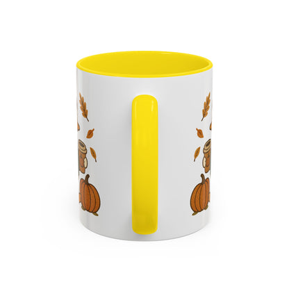 Cozy Fall Duck Mug — Autumn Coffee Cup (11oz / 15oz)