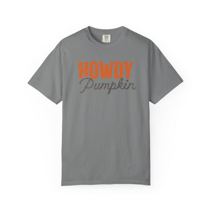 Howdy Pumpkin Shirt, Fall Graphic Tee, Rope Font Pumpkin Shirt, Country Western Autumn Shirt, Cute Southern Fall T-Shirt
