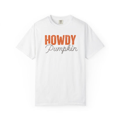 Howdy Pumpkin Shirt, Fall Graphic Tee, Rope Font Pumpkin Shirt, Country Western Autumn Shirt, Cute Southern Fall T-Shirt