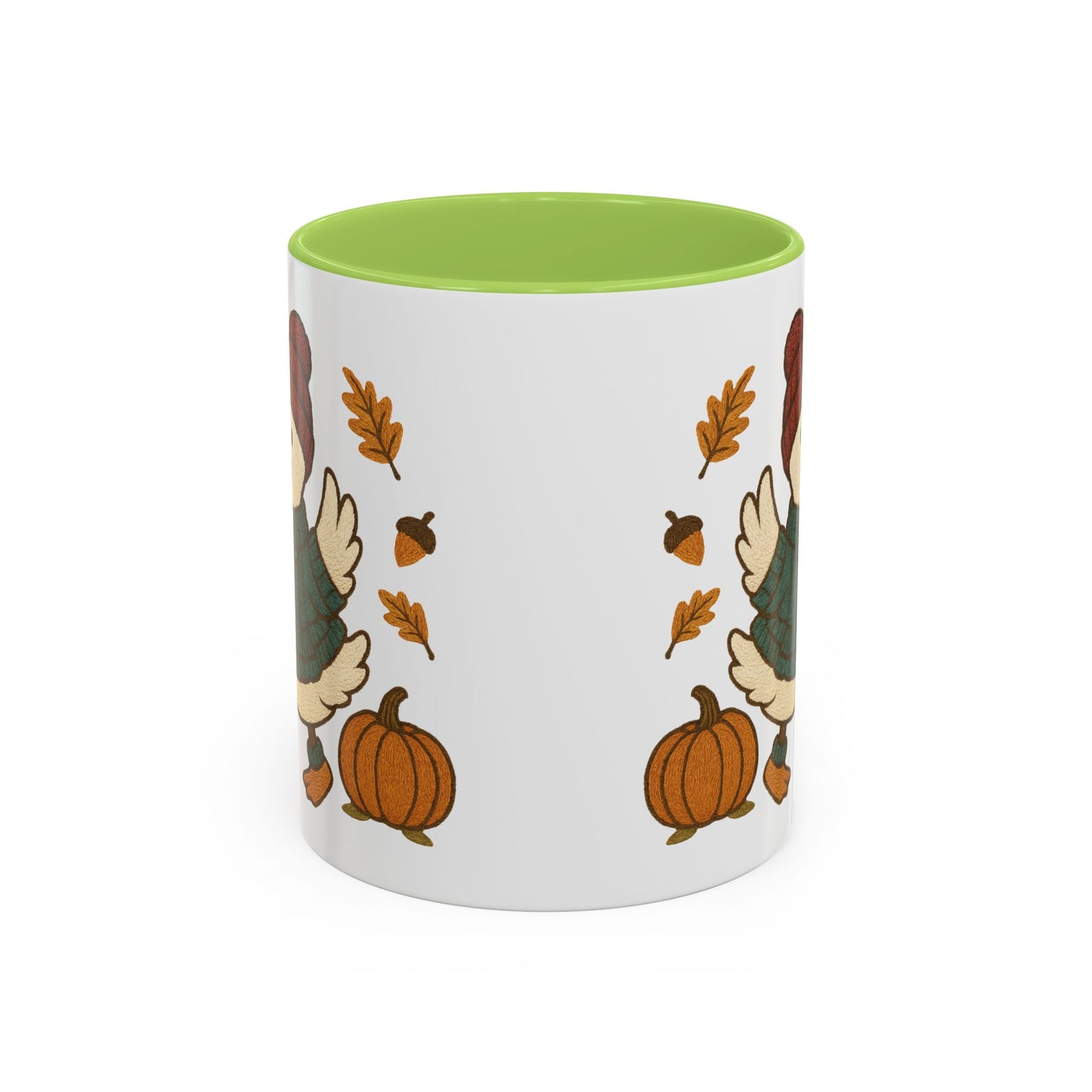 Cozy Fall Duck Mug — Autumn Coffee Cup (11oz / 15oz)