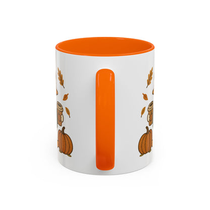 Cozy Fall Duck Mug — Autumn Coffee Cup (11oz / 15oz)